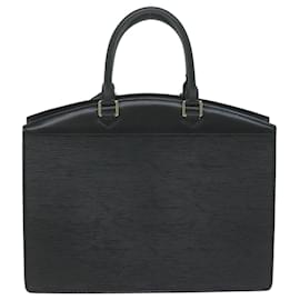 Louis Vuitton-LOUIS VUITTON Epi Riviera Sac à Main Noir Noir M48182 Auth LV 64114-Noir