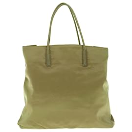 Prada-PRADA Einkaufstasche Nylon Khaki Auth 64272-Khaki