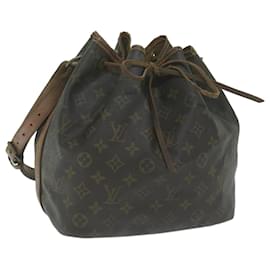 Louis Vuitton-LOUIS VUITTON Monogram Petit Noe Shoulder Bag M42226 LV Auth 64748-Monogram