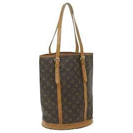 Louis Vuitton-LOUIS VUITTON Monogram Bucket GM Shoulder Bag M42236 LV Auth 63345-Monogram