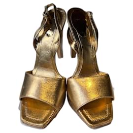Rene Caovilla-Sapatos de salto-Dourado