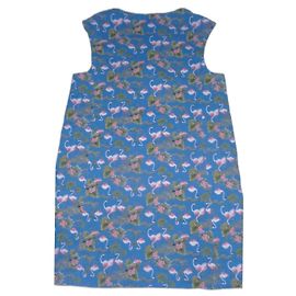 Vestido Paul & Joe Sister de algodón azul con estampado de cisnes Azul