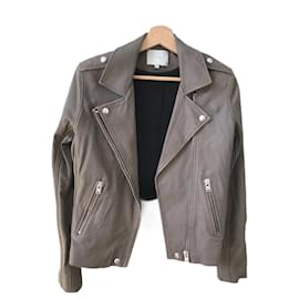Iro-IRO  Jackets T.fr 40 leather-Beige