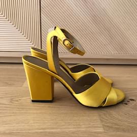 Sonia Rykiel-SONIA RYKIEL  Sandals T.eu 38 cloth-Yellow