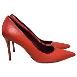 Céline CELINE Heels T.EU 39 Leather Red