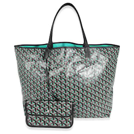 Goyard-Goyard Lona Goyardine Opalina Negra Claire Voie Saint Louis GM-Negro,Verde