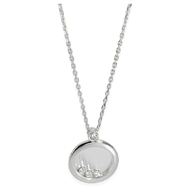 Chopard-Chopard Happy Diamonds Icons Pendant in 18K white gold 0.23 ctw-Other