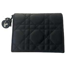 Christian Dior-Wallets-Black