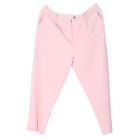 Tommy Hilfiger Calças femininas afuniladas no tornozelo Rosa