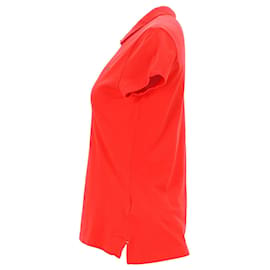Tommy Hilfiger-Tommy Hilfiger Polo coupe slim en coton stretch pour femme en coton orange-Orange