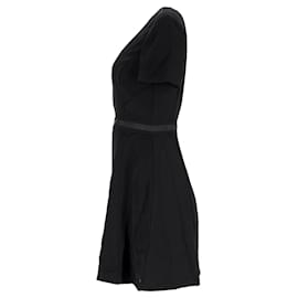 Tommy Hilfiger-Tommy Hilfiger Womens Regular Fit Dress in Black Polyester-Black
