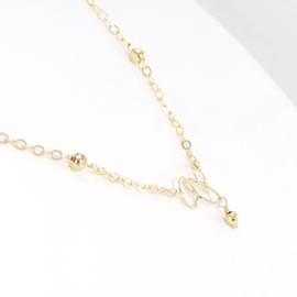 & Other Stories-Chain Station Necklace-Golden