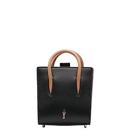 Christian Louboutin-Paloma Nano Bolsa de tela-Negro