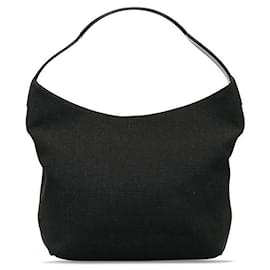 Gucci-Nylon Hobo Bag  13298-Black