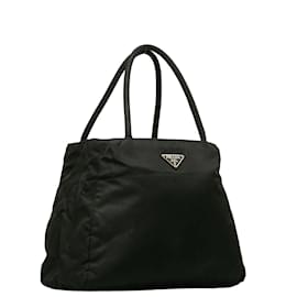 Prada-Tessuto City Tote-Black