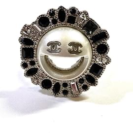 Chanel-Smile Ring B16K-Silvery