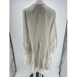 Autre Marque-RHODE Robes T.International S Coton-Blanc