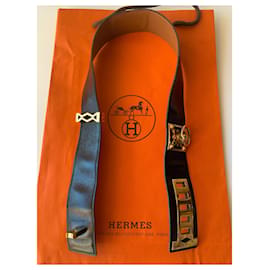 Hermès-Medor-Schwarz,Gold hardware