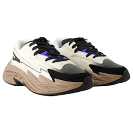 Balmain-B-Dr4g0n Sneakers - Balmain - Synthetic Leather - Blue-Blue