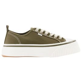 Ami bas 1980 Baskets - AMI Paris - Coton - Olive Foncé Vert