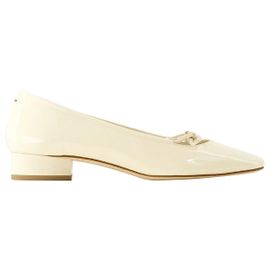 Darya Ballerine - Aeyde - Pelle - Beige Marrone Beige