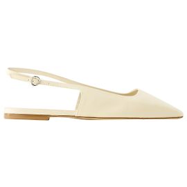 Liya Sandals - Aeyde - Leather - Beige Brown Beige