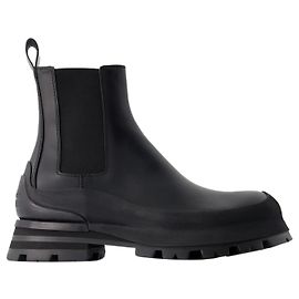 Botines Wander - Alexander McQueen - piel de becerro - Negro Negro