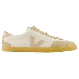 Veja-Baskets Volley - Veja - Daim - Beige Sahara-Beige