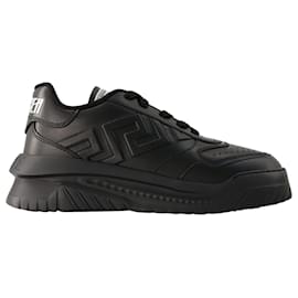 Versace-Sneakers Odissea - Versace - Fabric - Black-Black