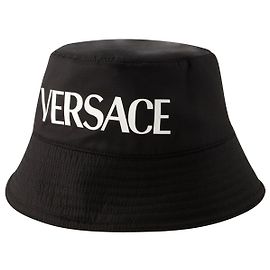 Cappello - Versace - Nylon - Nero Nero