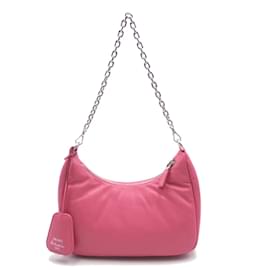 Prada-Re-edition 2005 Tessuto Shoulder Bag 1BH2042DYIF0410-Pink