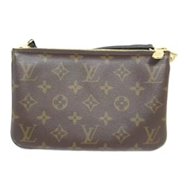 Louis Vuitton-Monogram Giant Revers doublé Zip Pochette M69203-Marron