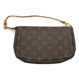 Louis Vuitton-Louis Vuitton Monogram Pochette Accessoires Canvas Vanity Bag M51980 In excellent condition-Marron