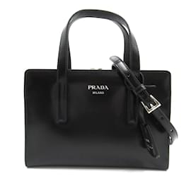 Prada-Riedizione 1995 Borsa tote con manico superiore  1BA357ZO6F0002-Nero