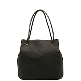 Gucci-GG Canvas Tote Bag 101341-Brown