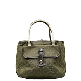 Louis Vuitton-Louis Vuitton Monogram Mini Lin Sac Mary Kate Toile Sac à main M92507 en bon état-Vert