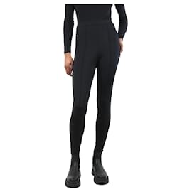 Balenciaga-Pantaloni elasticizzati neri - taglia UK 8-Nero