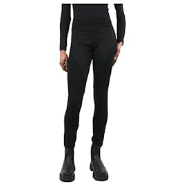 Givenchy-Pantalón elástico negro - talla UK 8-Negro