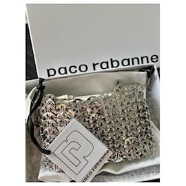 Paco Rabanne-1969 bolsa nano-Hardware prateado