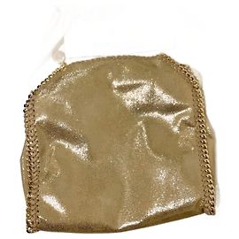 Stella Mc Cartney Sac cabas Stella McCartney Falabella doré Doré