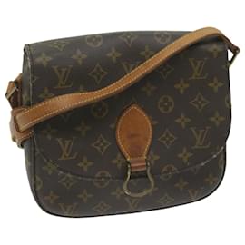 Louis Vuitton-LOUIS VUITTON Monogram Saint Cloud GM Shoulder Bag M51242 LV Auth 64059-Monogram