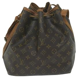 Louis Vuitton-LOUIS VUITTON Monogram Petit Noe Shoulder Bag M42226 LV Auth 64565-Monogram