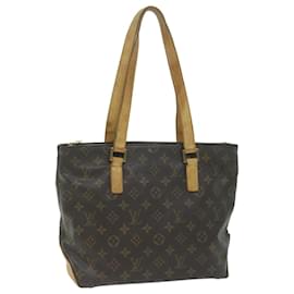 Louis Vuitton-LOUIS VUITTON Monogramm Cabas Piano Einkaufstasche M.51148 LV Auth bs10591-Monogramm