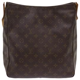 Louis Vuitton-LOUIS VUITTON Monogram Looping GM Shoulder Bag M51145 LV Auth 64352-Monogram