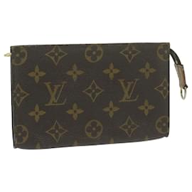 Louis Vuitton-Bolsa para acessórios LOUIS VUITTON Monograma Balde PM Bolsa para acessórios LV Auth 64683-Monograma