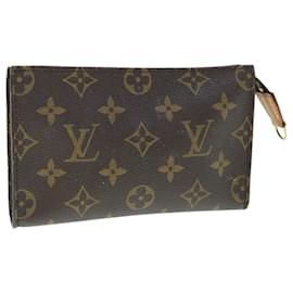 Louis Vuitton-LOUIS VUITTON Monogram Bucket PM Pouch Accessory Pouch LV Auth bs11579-Monogram