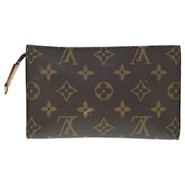 Louis Vuitton-LOUIS VUITTON Monogramm-Eimer PM-Beutel Zubehörbeutel LV Auth bs11579-Monogramm