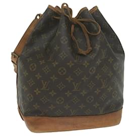 Louis Vuitton-LOUIS VUITTON Monogram Noe Shoulder Bag M42224 LV Auth 64747-Monogram