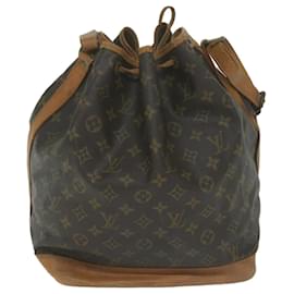 Louis Vuitton-LOUIS VUITTON Monogram Noe Shoulder Bag M42224 LV Auth 64747-Monogram