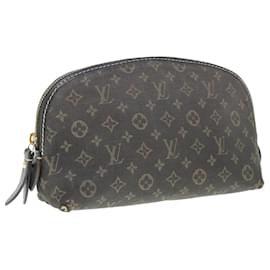 Louis Vuitton-Bolsa cosmética LOUIS VUITTON Monogram Idylle Pochette Marrom M40375 Autenticação de LV 62148-Marrom,Outro